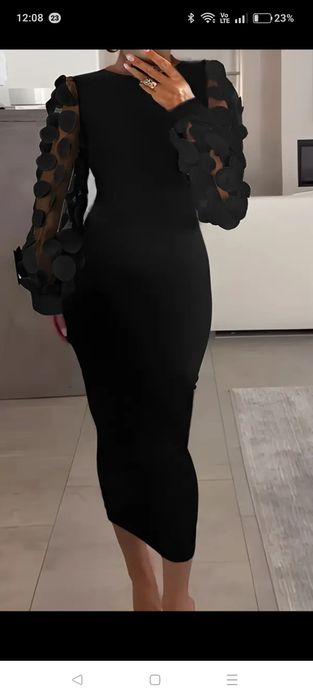 Sukienka elegancka długa 44 rozmiar