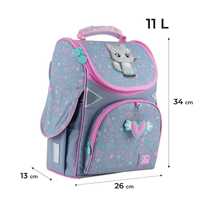 Рюкзак шкільний каркасний GoPack Too Cute GO24-5001S-4