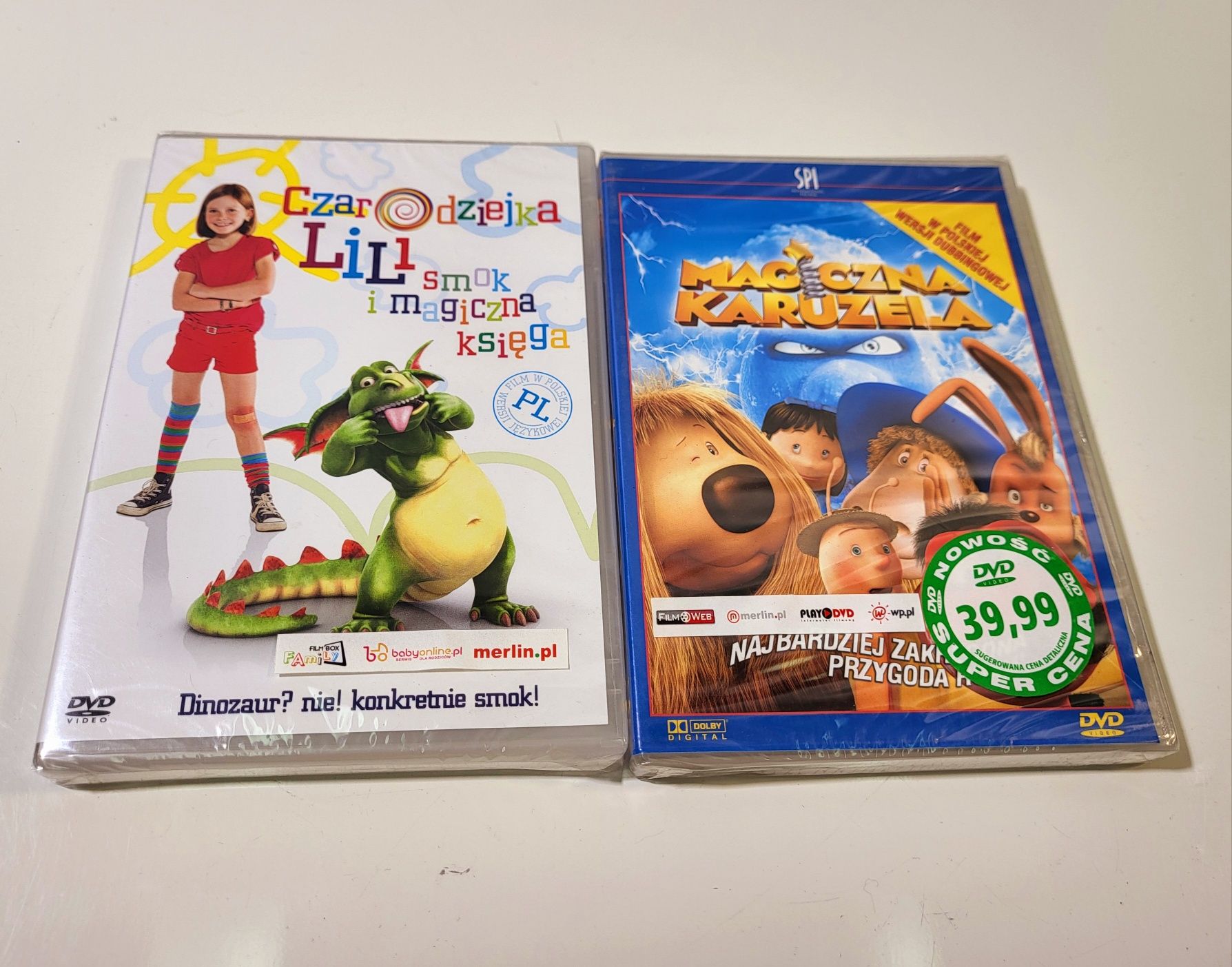 Czarodziejka Liliy smok i magiczna księga Magiczna Karuzela filmy dvd