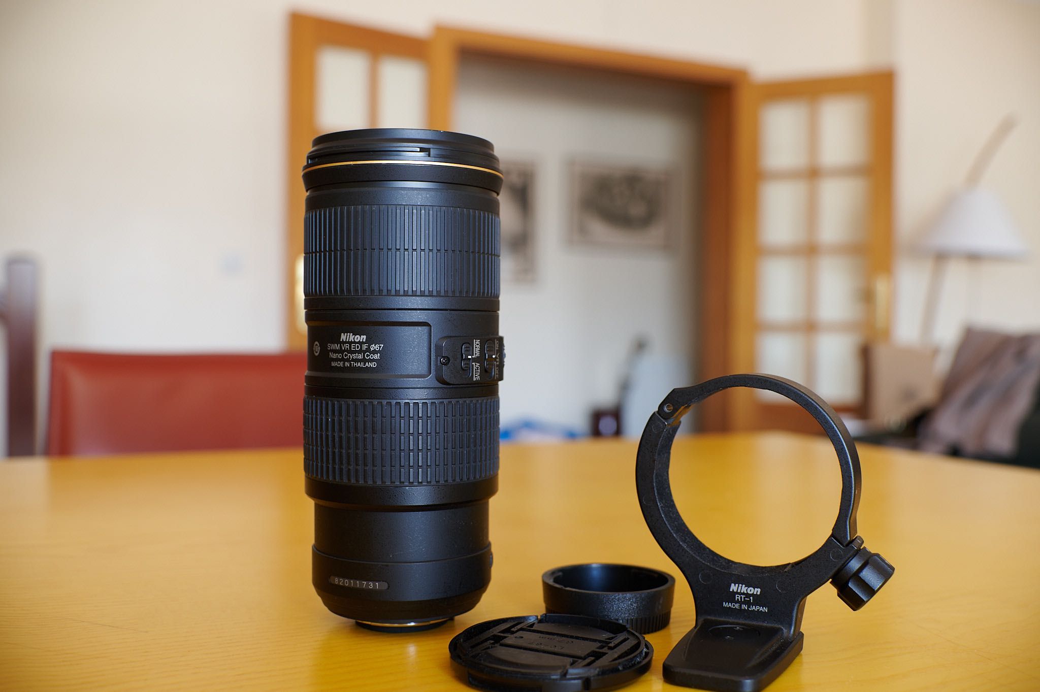 Nikon 70 - 200 f4 G ED VR - com pé do tripé (raro)