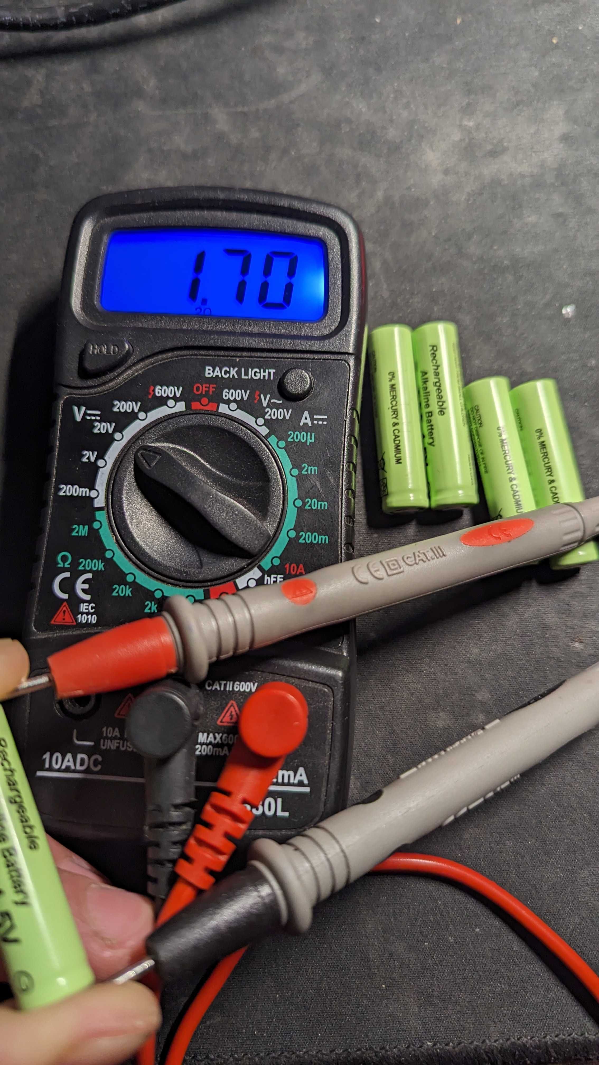 Аккумулятор ААА 1.5V (Rechargeable Alkaline Battery)