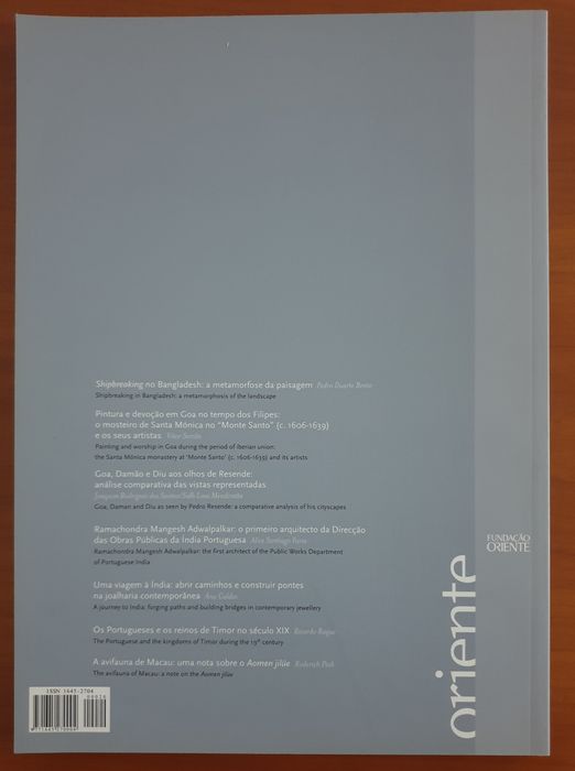 Revista Oriente n⁰ 20