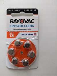 Батарейки для слухового апарату rayovac