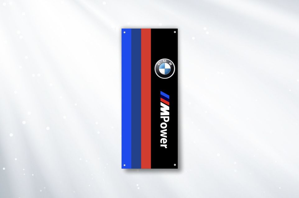 Baner plandeka MPower BMW 150x60cm