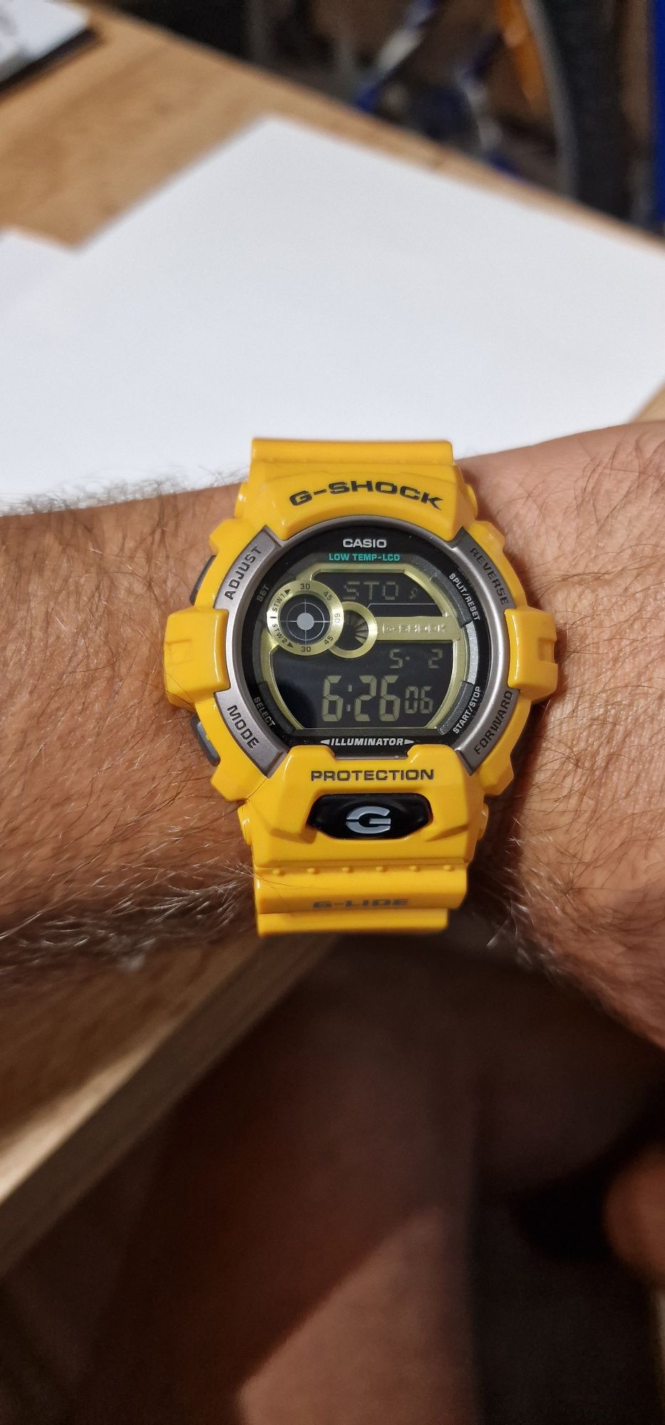 Casio G-shock GLS-8900 Żółty
