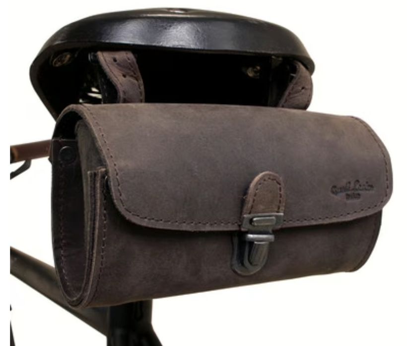 Skórzana torebka rowerowa Gusti Leder bike wolfgang L.