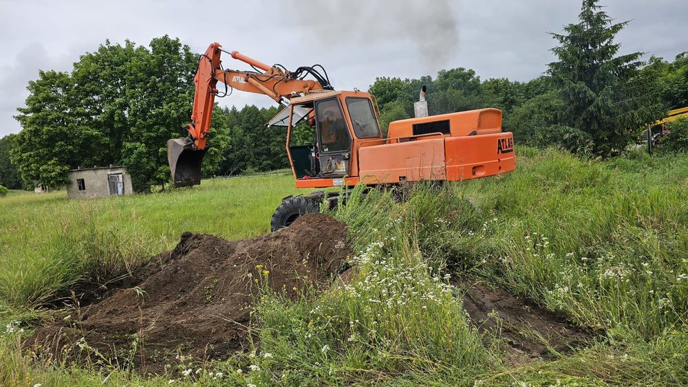 Koparka kołowa atlas 1604