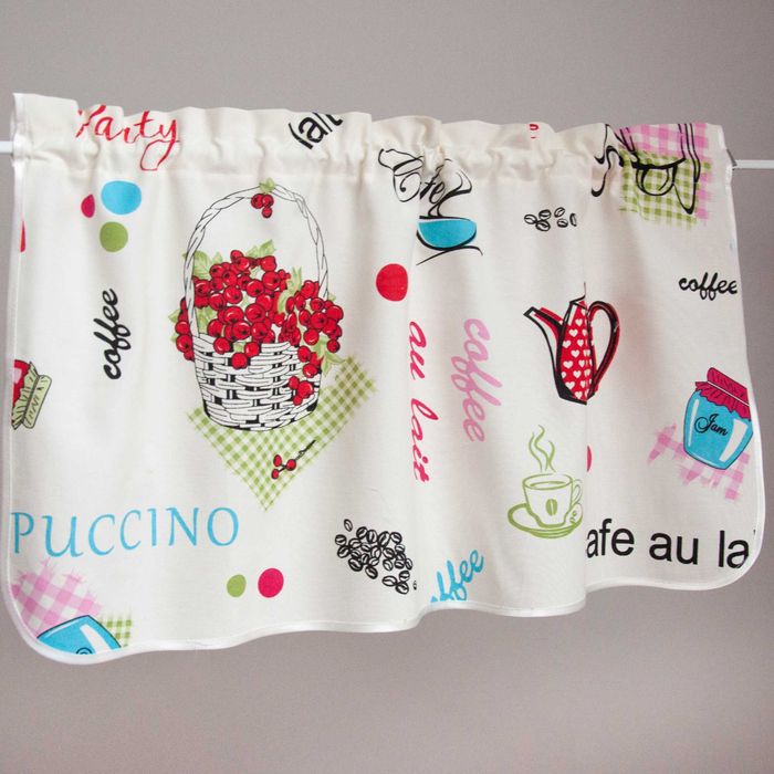Zazdrostka, kitchen curtain 78 x 40 cm