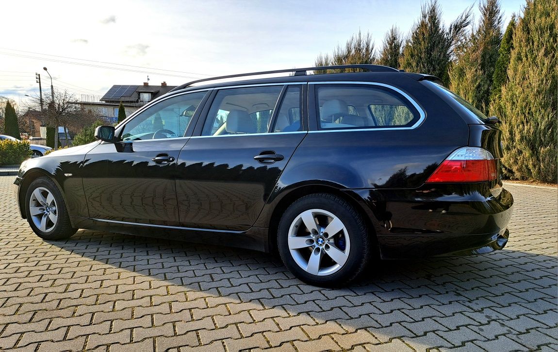 Bmw e61 3.0i benzyna Automat webasto hak. Zamiana na disla.