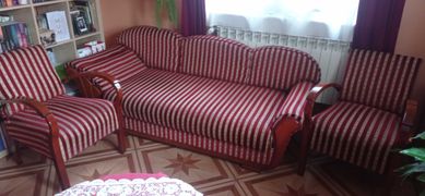 sofa + dwa fotele