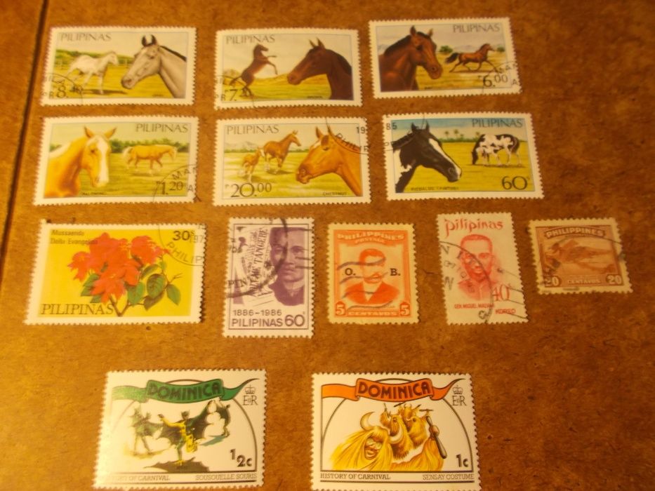 selos república do congo,Filipinas,Dominica,Maldivas,Togolaise, nepal