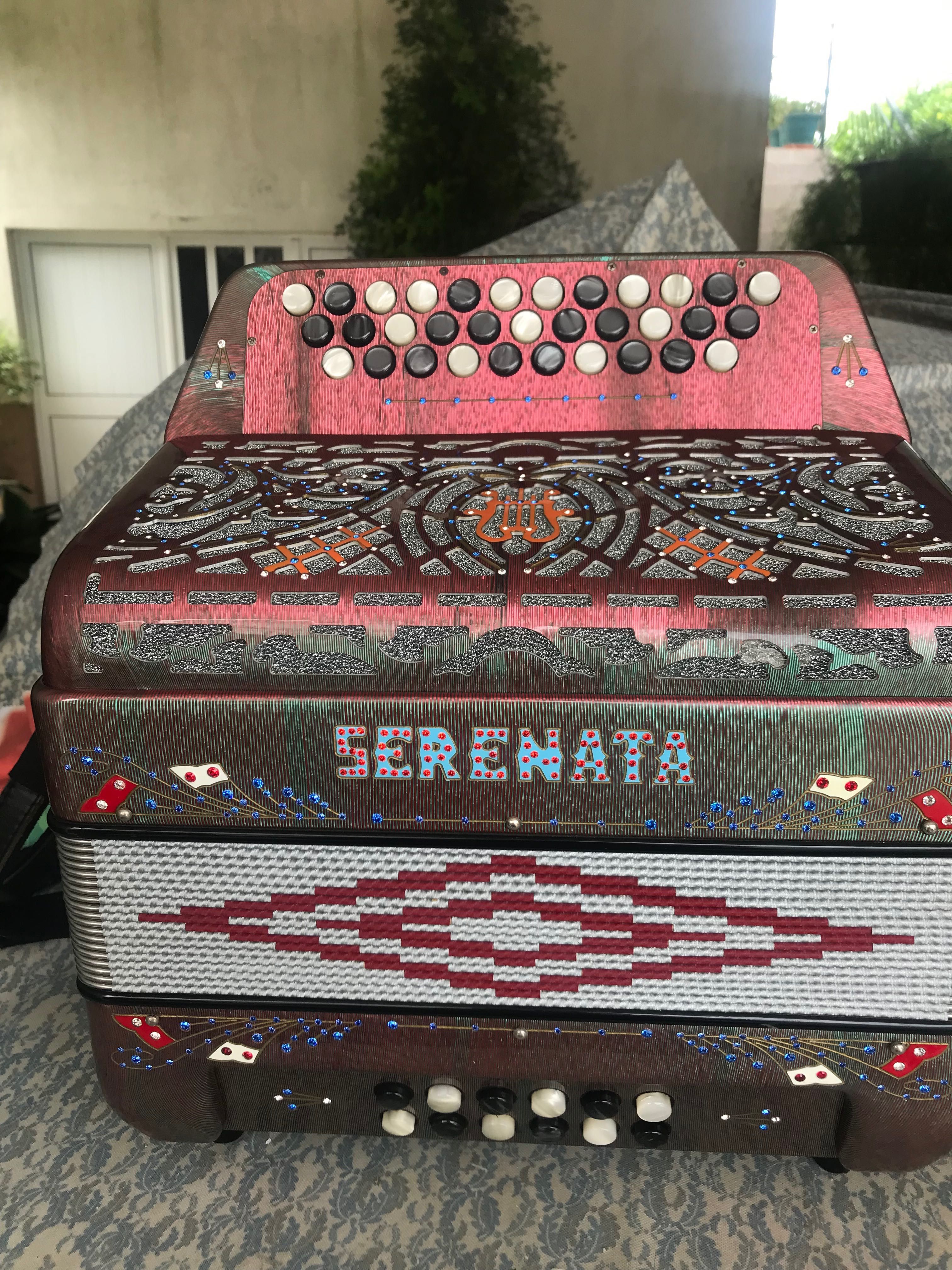 Vendo concertina semi nova da mesma fábrica da Organola em SOL DO FA