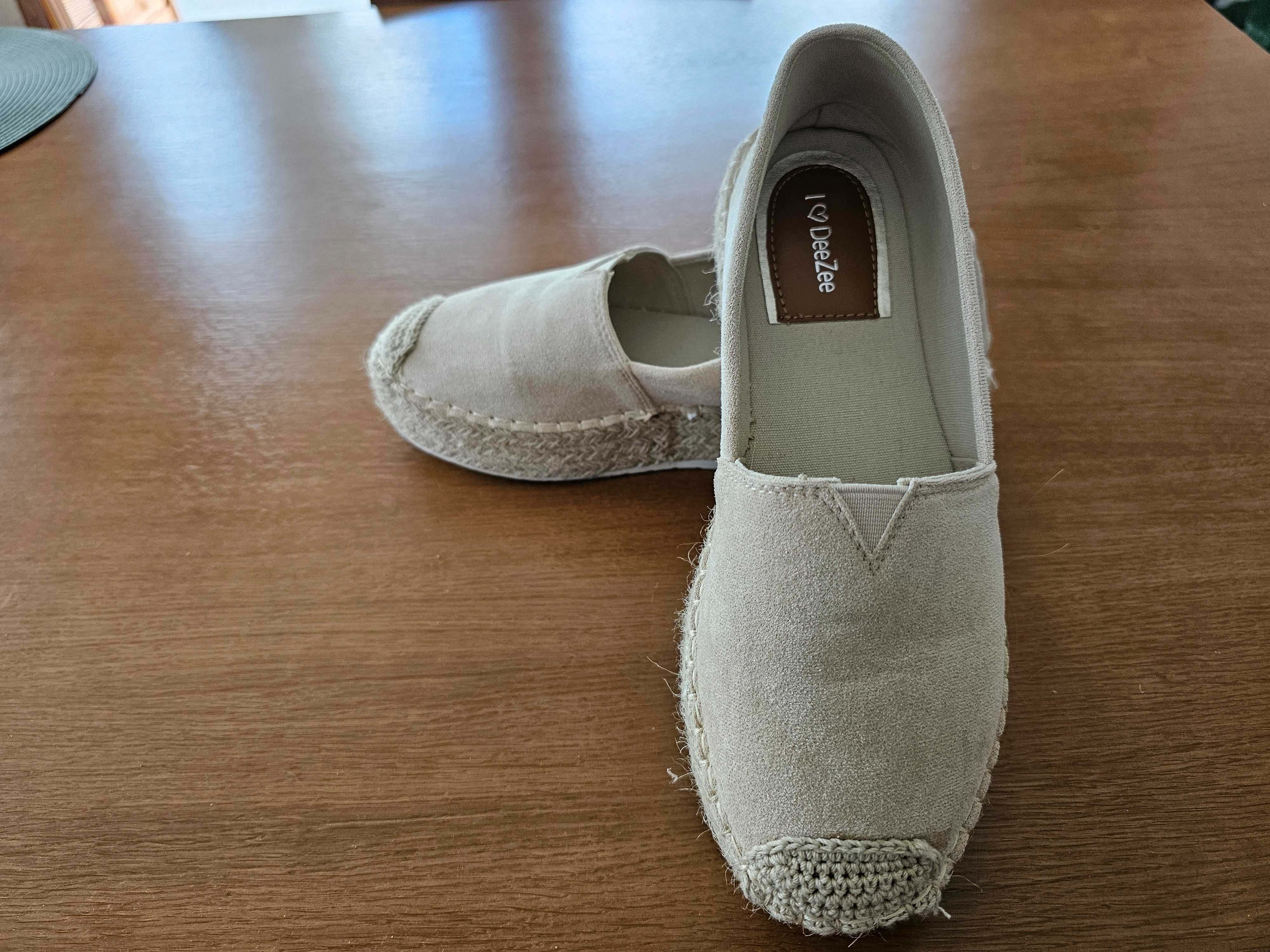 Espadryle DeeZee jak nowe rozm 37