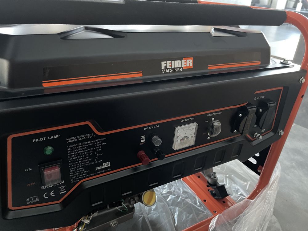 Генератор Feider 5 kW кВ бензиновий