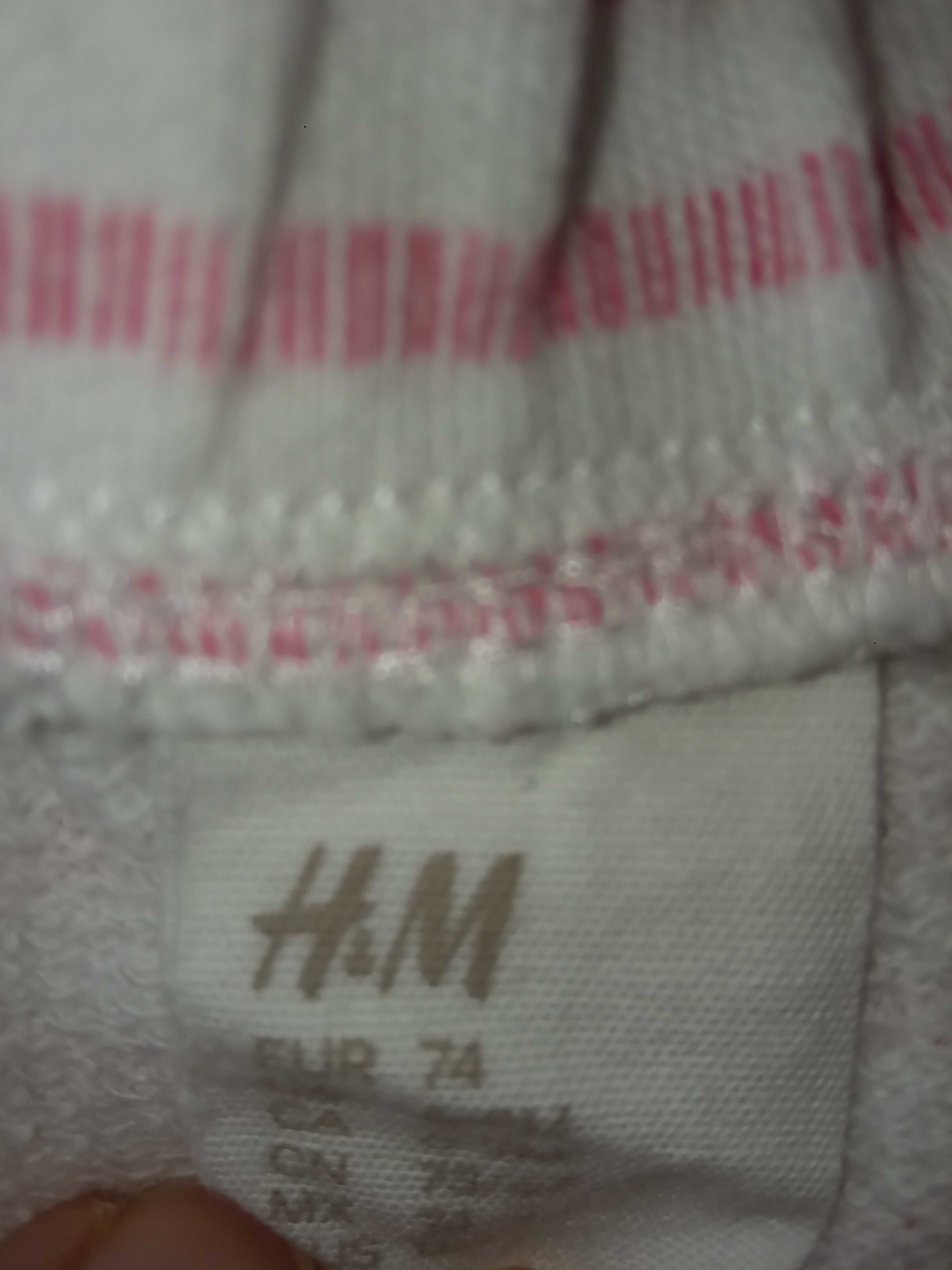 Spódniczki, z króliczkiem, H&M, r. 74 Zestaw