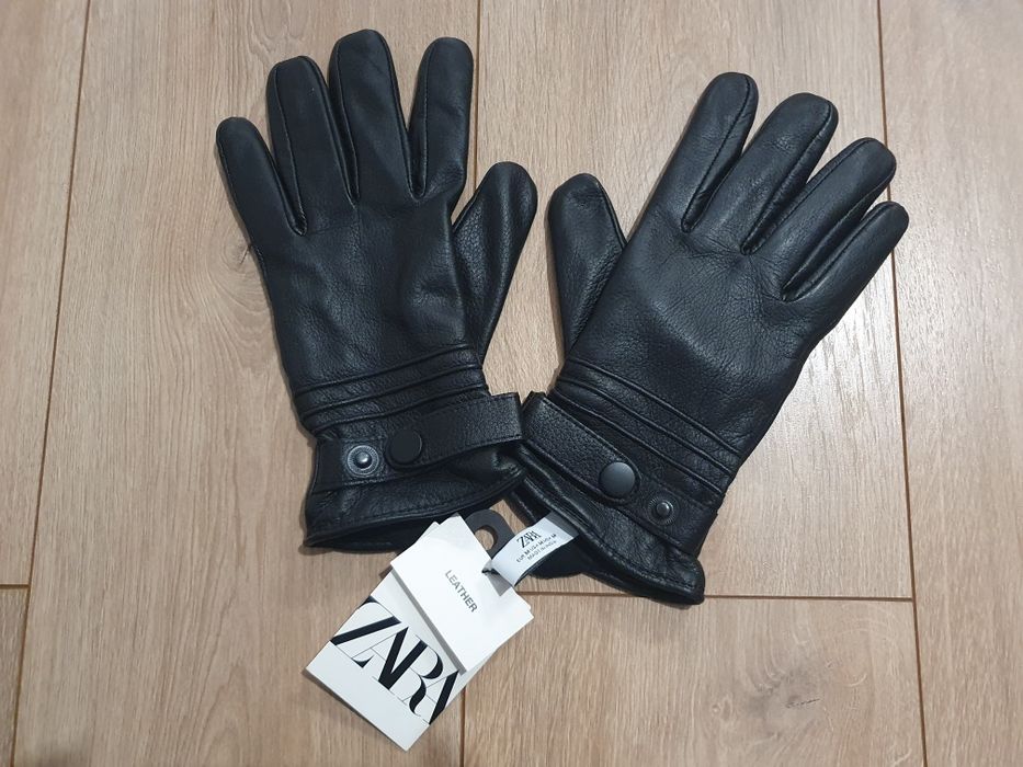 Rękawiczki skórzane Zara M idealne na prezent