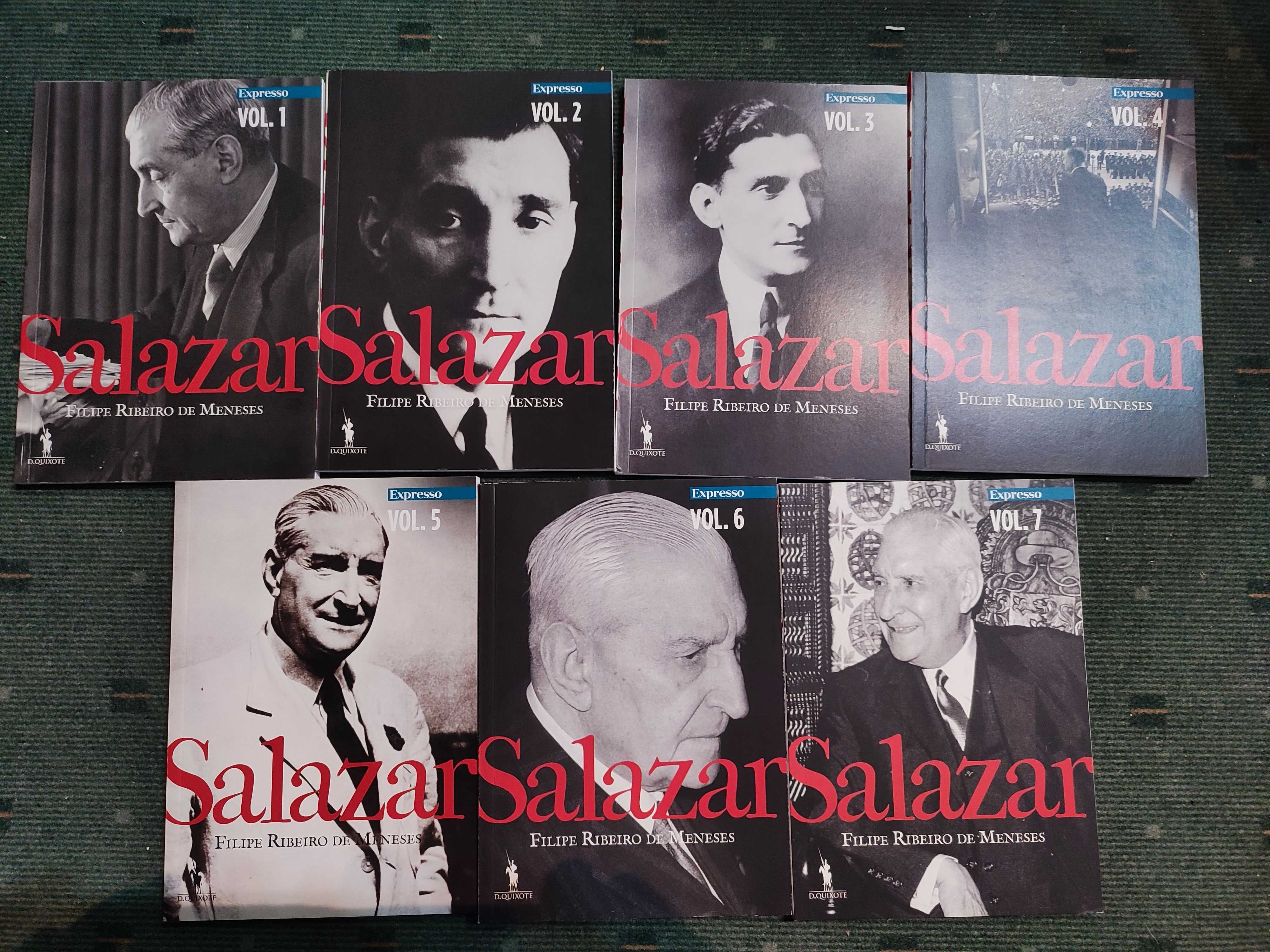 Salazar - Filipe Ribeiro de Meneses - 7 vol