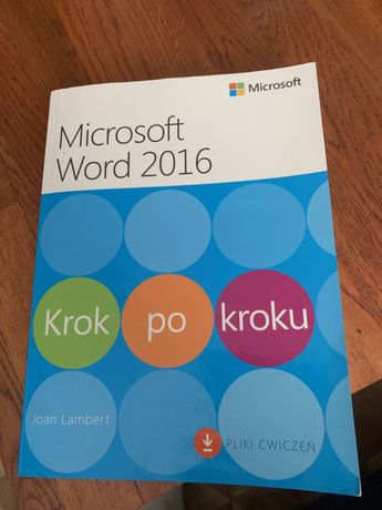 Książka. Microsoft Word 2016 Krok po kroku