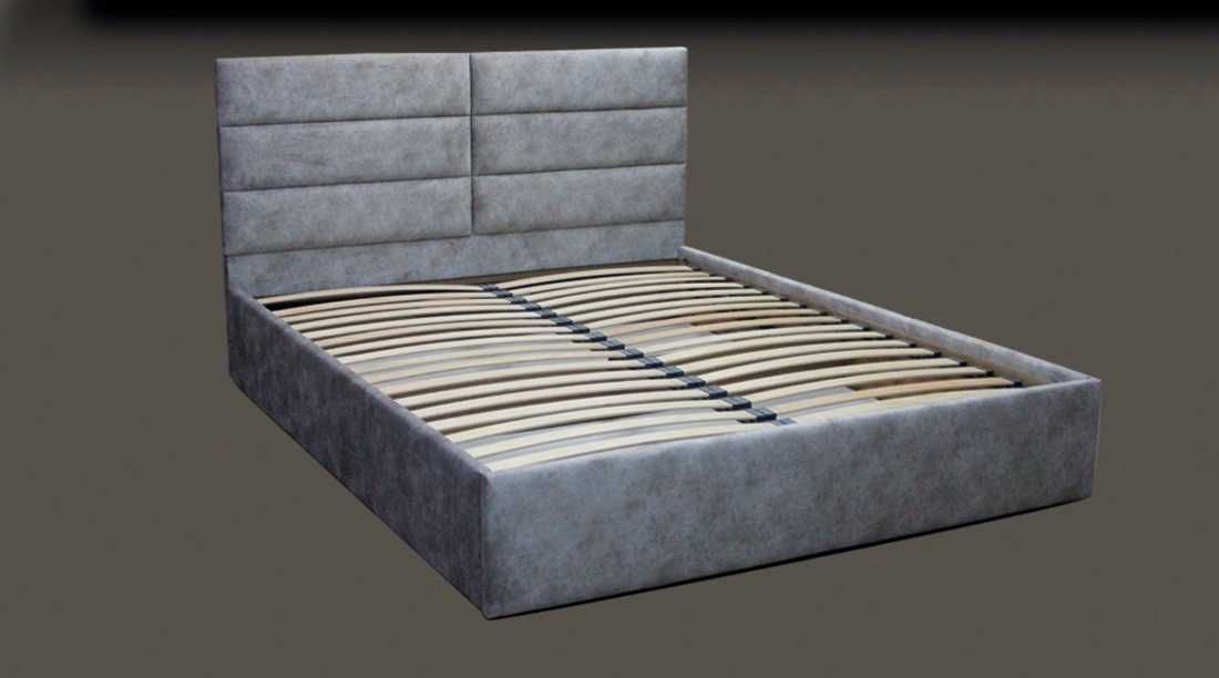 Двоспальне ліжко Октавія 160 сіре підйомний механізм наявність Ірпінь