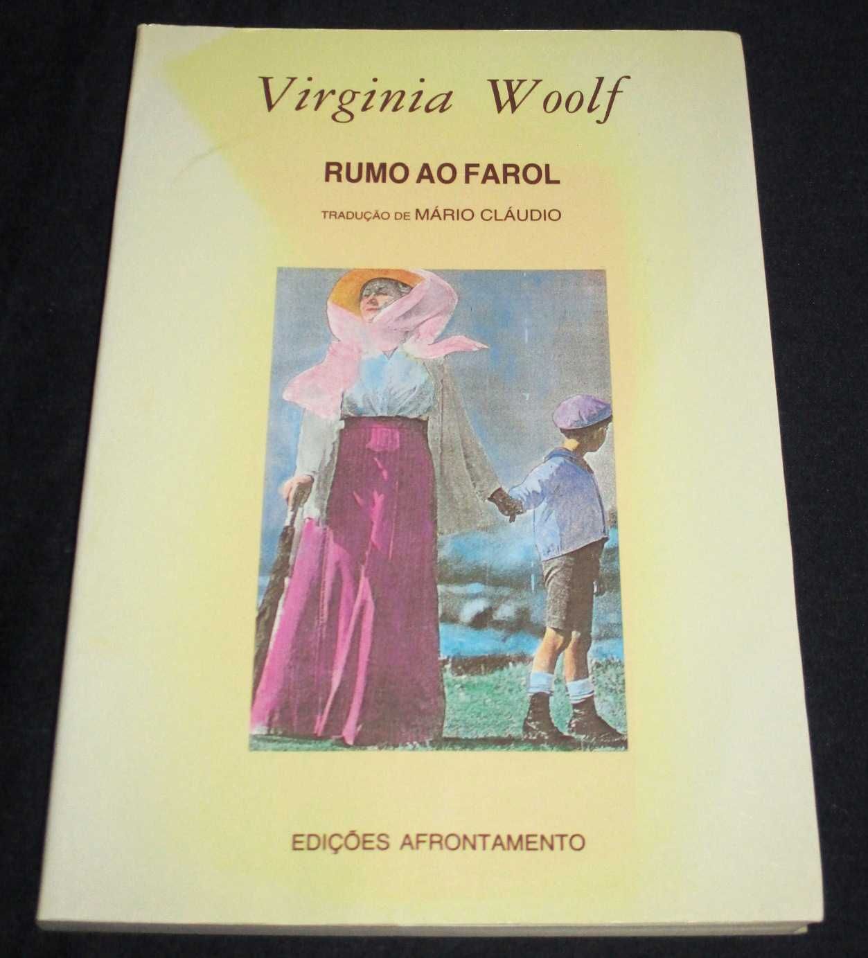 Livro Rumo ao Farol Virginia Woolf Mário Cláudio