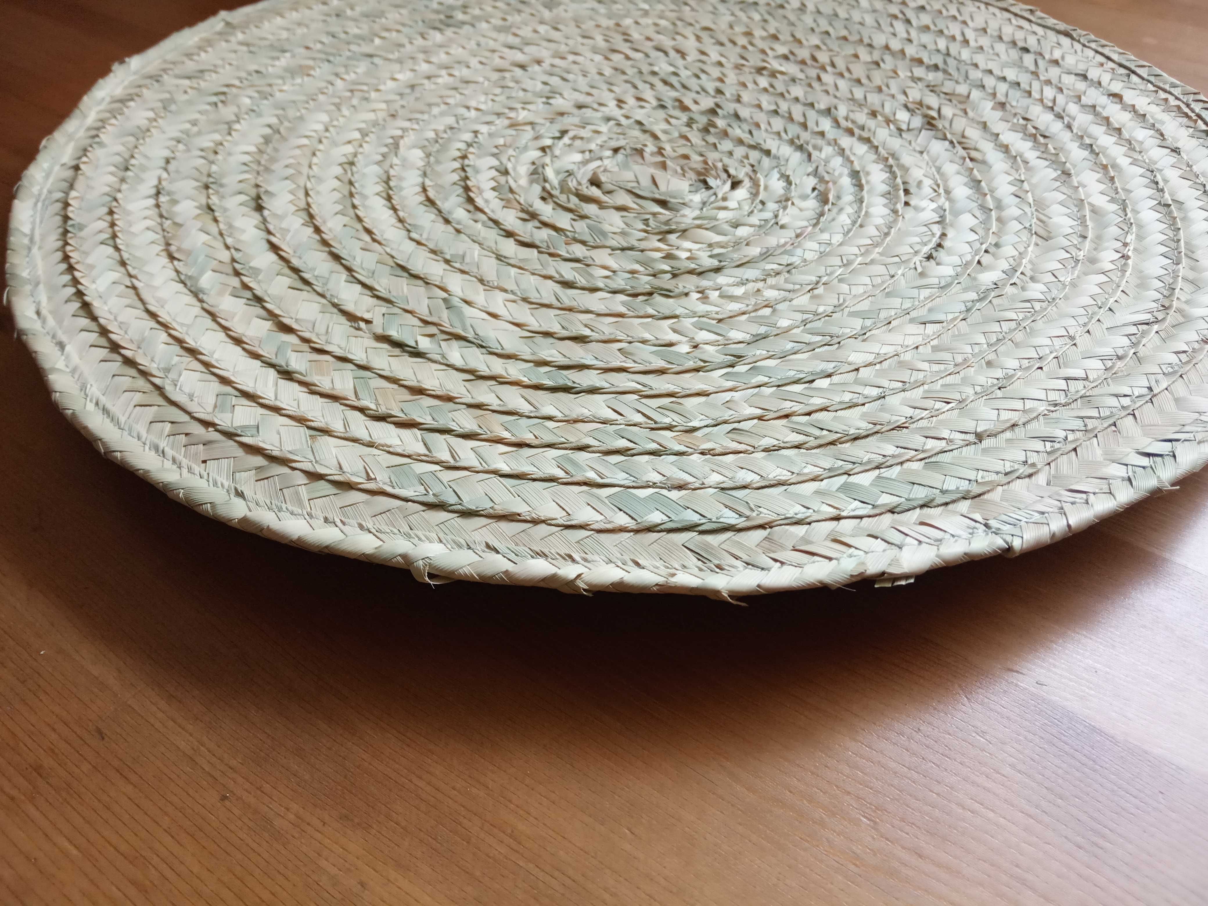Wyprzedaż, Madagaskar, duża podkładka, palma, rękodzieło