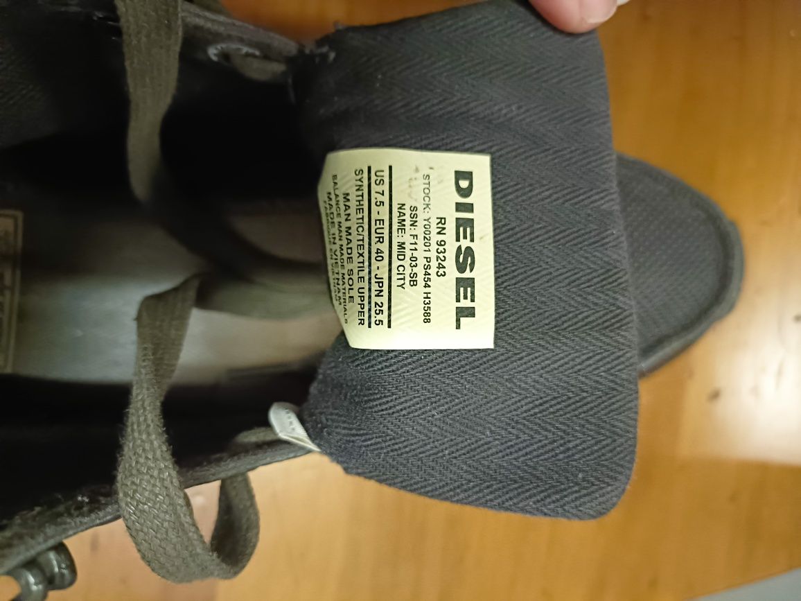 Botas 40 - Diesel