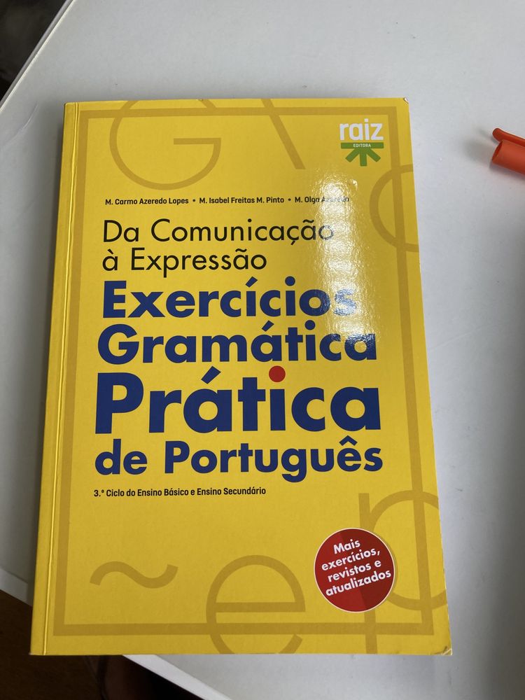 Livro exercicios gramatica