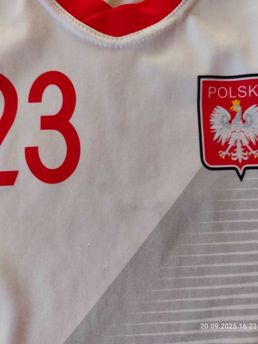 Strój piłkarski Polska