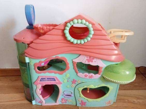 Littlest pet shop Hasbro wielki domek XXL House oryginalny z 2005 LPS