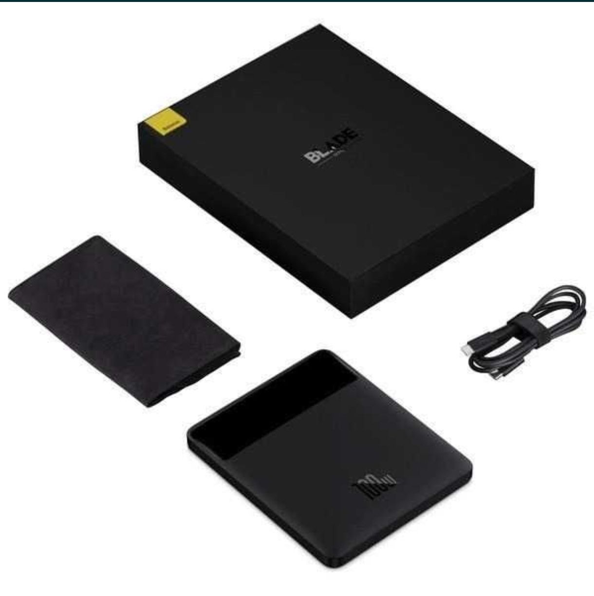 Power bank Baseus Blade Digital Display 2000mAh 100W - gwar. do 04.27