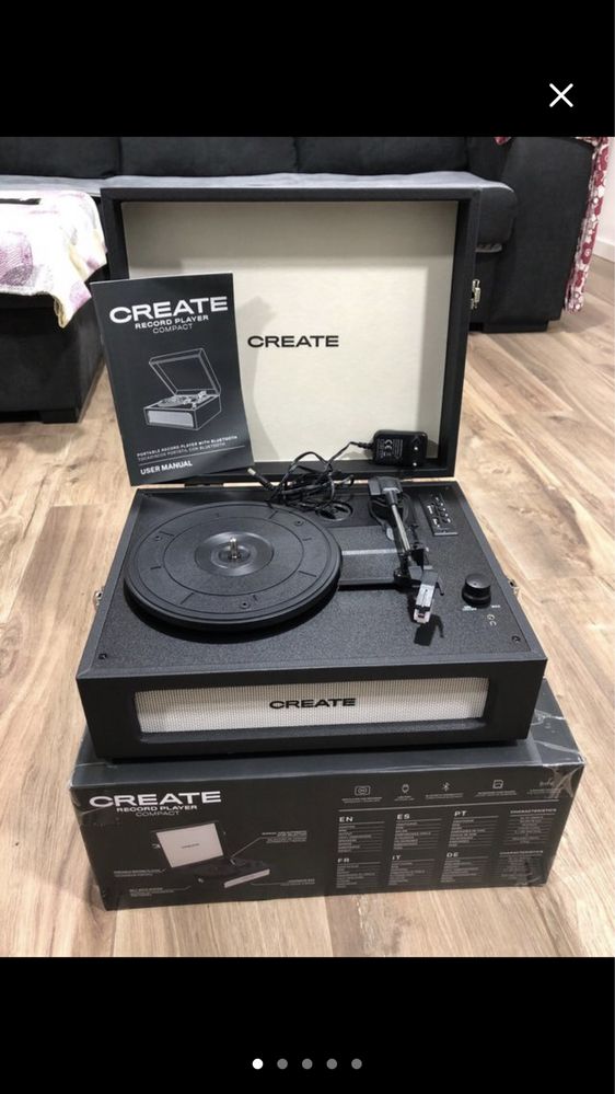 Gira disco vinil