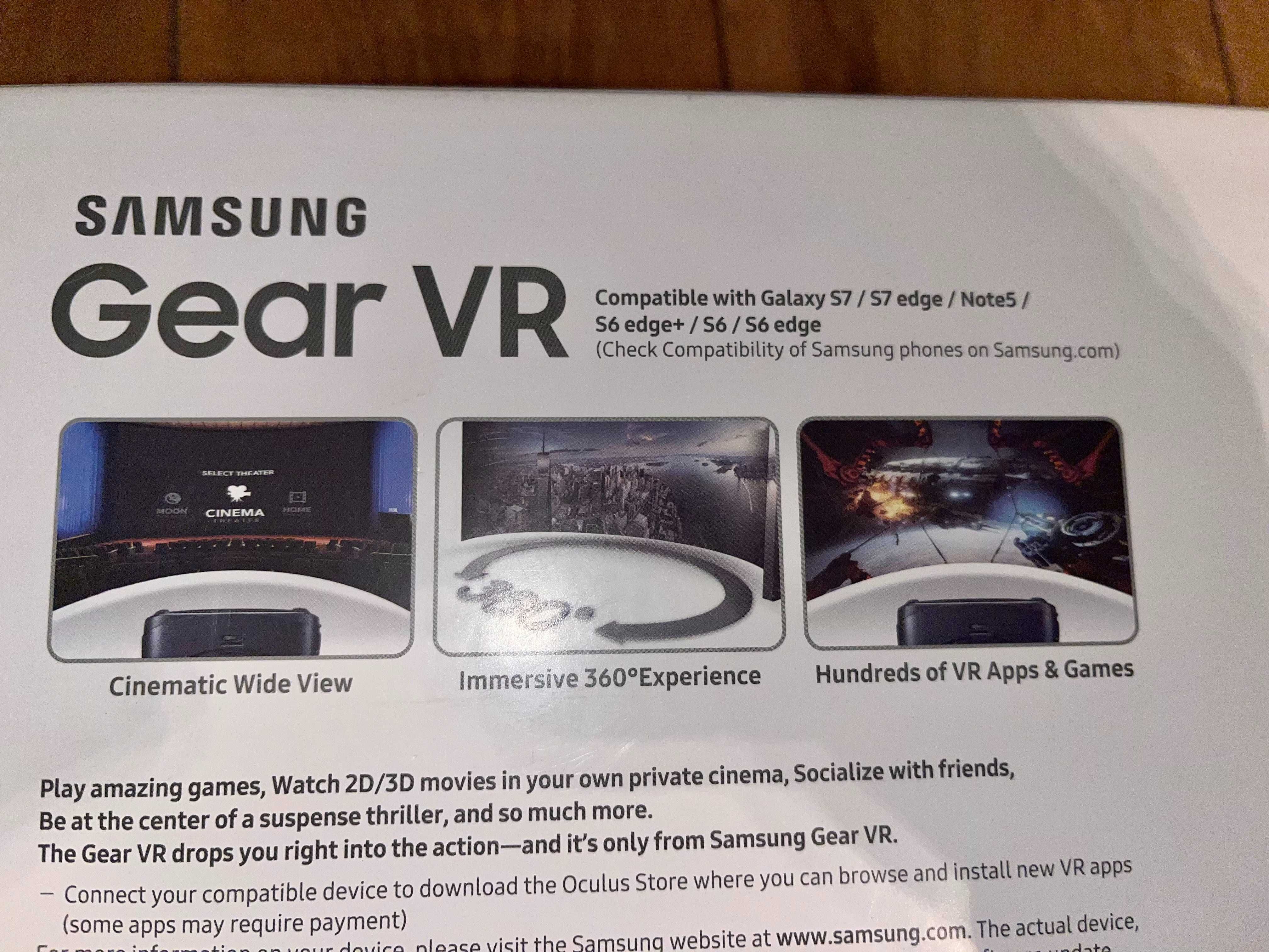 Okulary VR Samsung Gear VR SM-R323 nowe