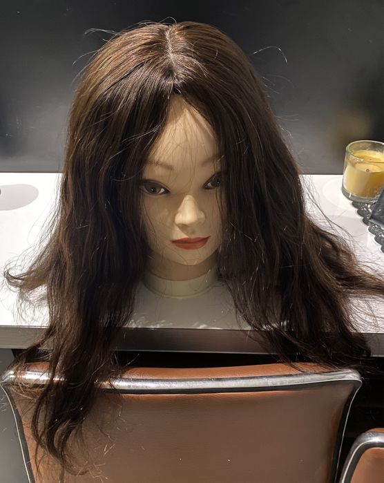 Monotop uzupełnienie toper dopinka treska brąz ciemny włosy naturalne