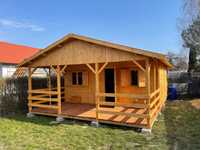 domek drewniany domki drewniane dom domy z drewna działkowy 22m2WARBIT