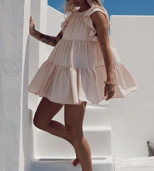 Paros Blouse MAHRLA x Maryzinha, tamanho S/M, rosa