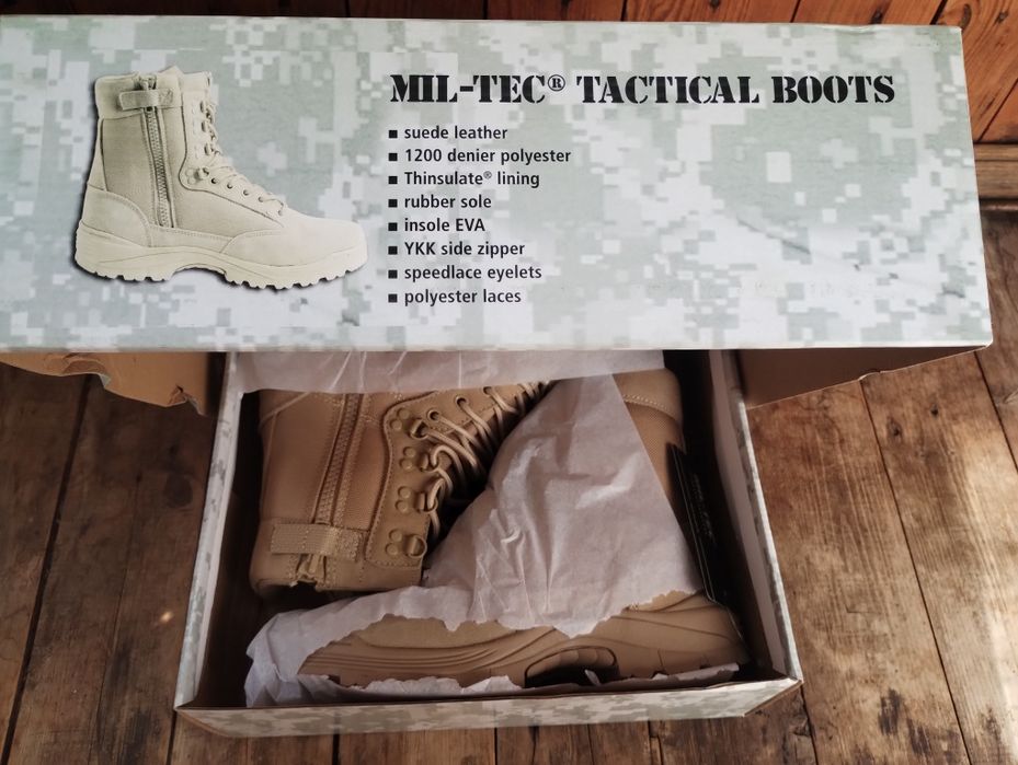 Тактичні демісезонні берці Mil-Tec