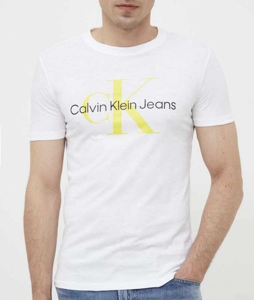 Чоловічі футболки Calvin Klein Jeans Ck Кельвін Кляйн черная мужская