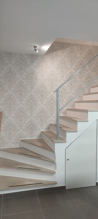 Aplicação de papel parede colocação de murais