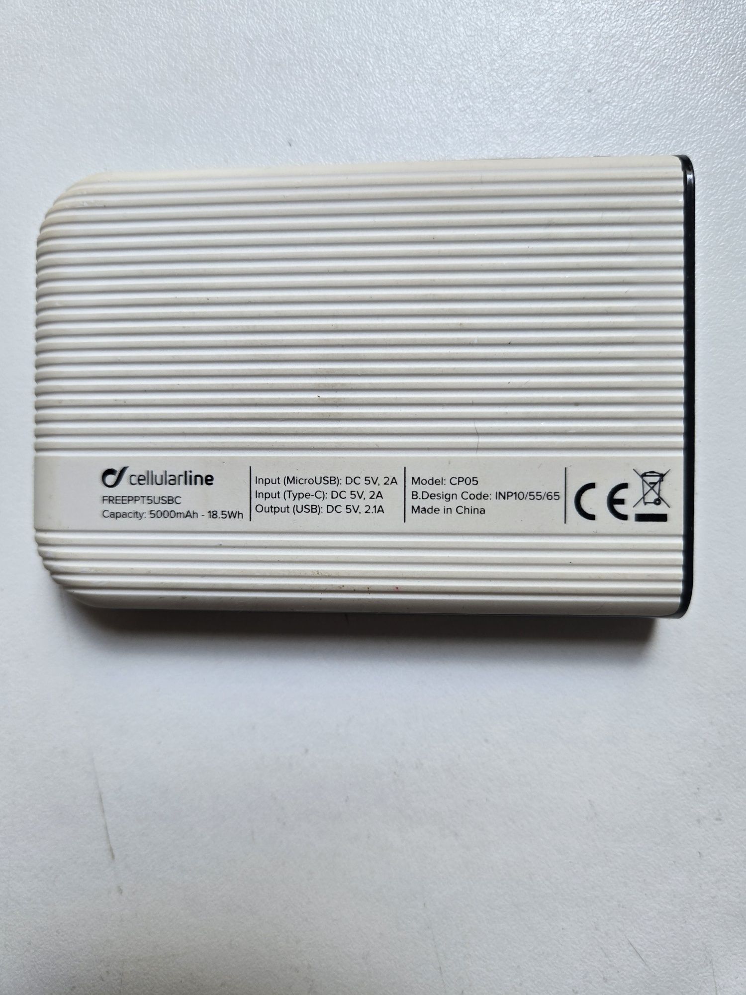 Carregador Power bank Cellular line