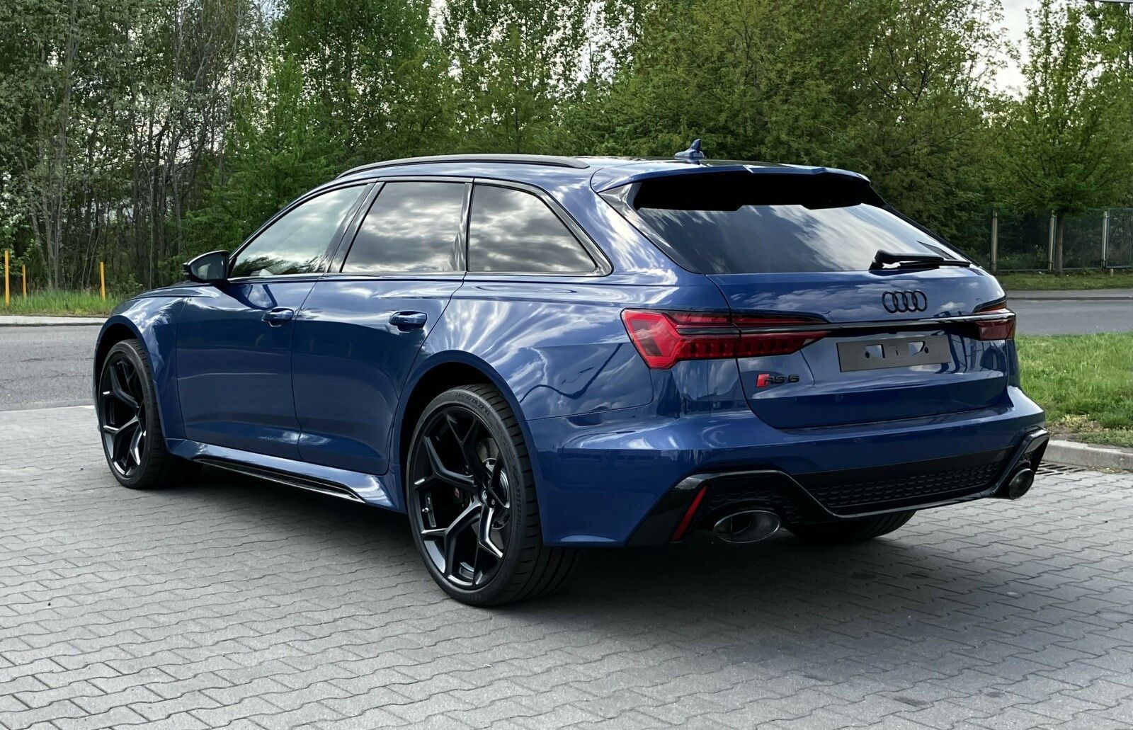 Audi RS6 salon Polska, wydech RS, B&O, hak, LaserLED, Audi Exclusive, czerń+