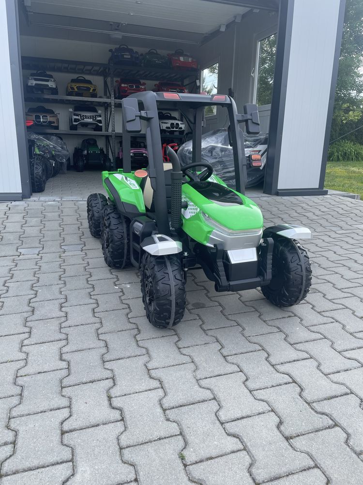 Traktor na Akumulator Elektryczny Dla Dzieci 2X200W 24V 7Ah