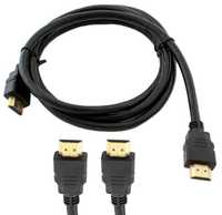 Kabel HDMI HDMI 3D 4K HD 1,5m GOLD * TV PC PS4 PS5 XBOX * Wejherowo