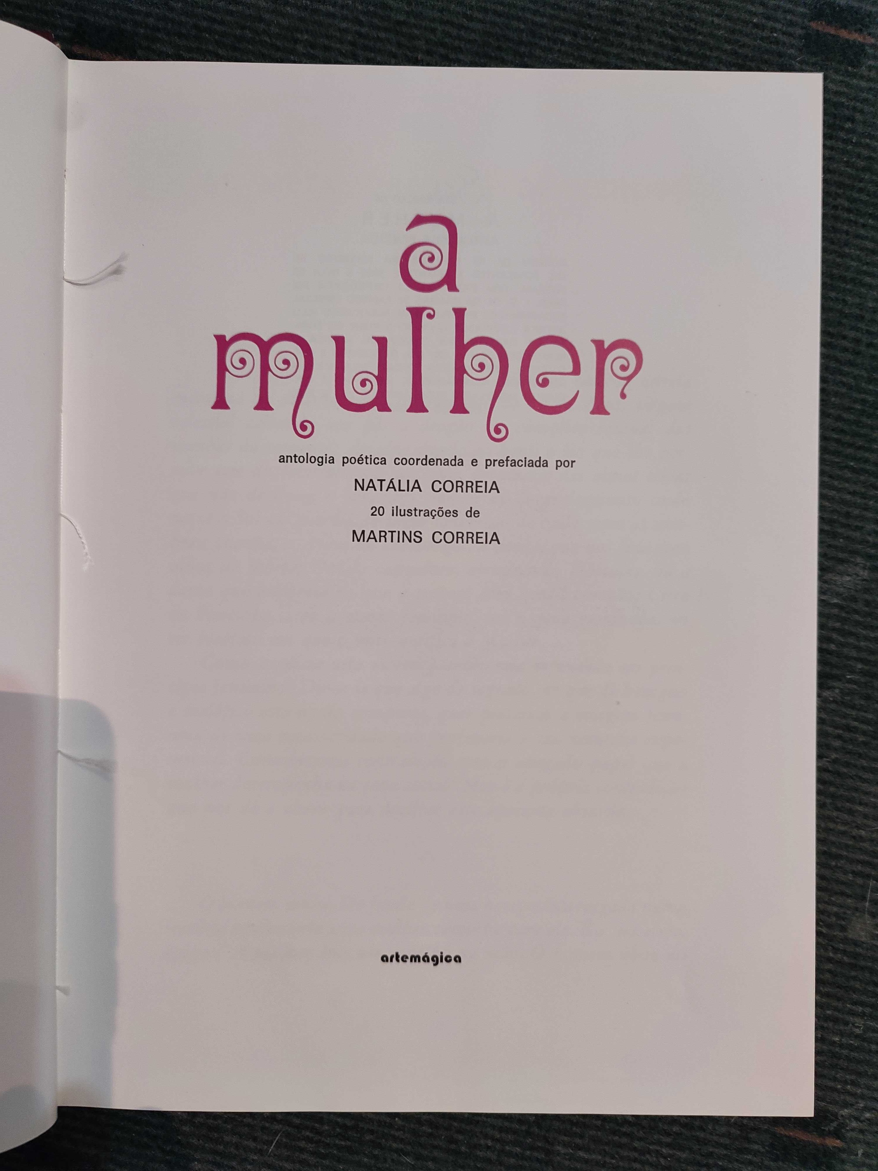 A Mulher Antologia Poética Coordenada por Natália Correia