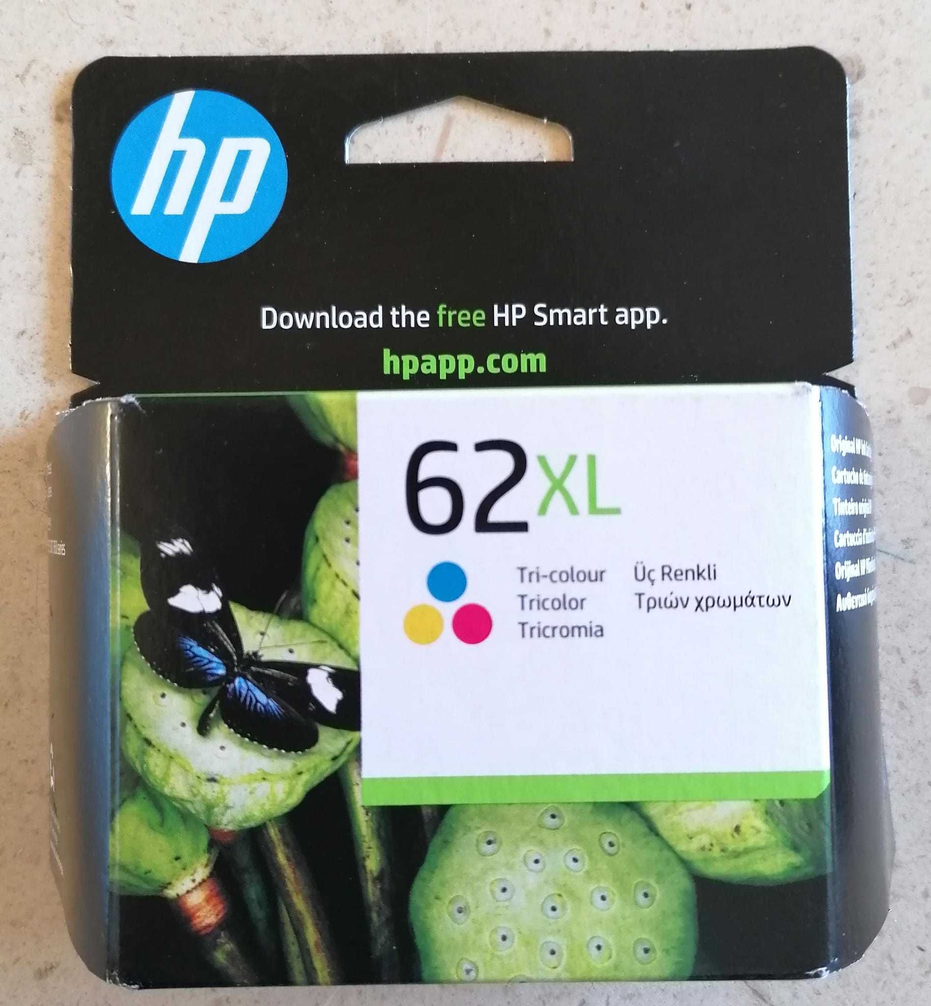 Tinteiro HP 62XL Tricolor (C2P07AE)