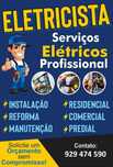 Eletricista serviços 24h