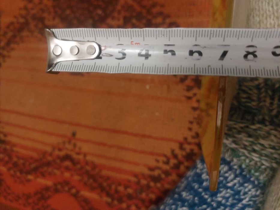 Стеклянние тарелки и тортница НАБОР