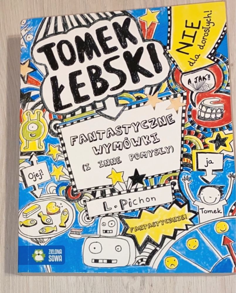 ksiazka "Tomek Łebski - Fantastyczne wymowki (i inne pomysly)" TOM 2