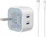Szybka ładowarka USB-C 20W do iPhone, Apple Watch, AirPods + Gratis