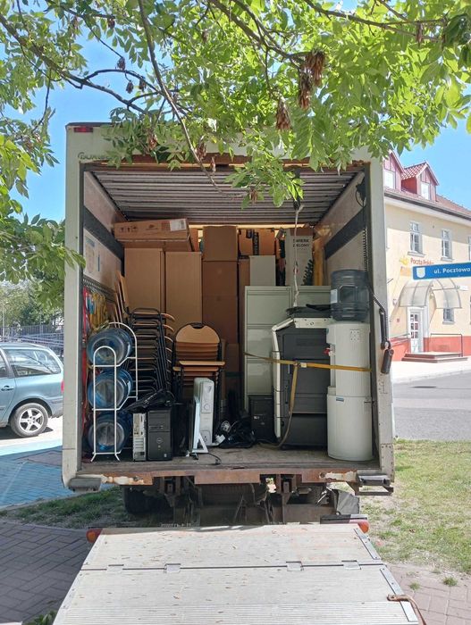 Usługi transportowe/przeprowadzki/HDS 2T/wywrotka 6T/utylizacja mebli