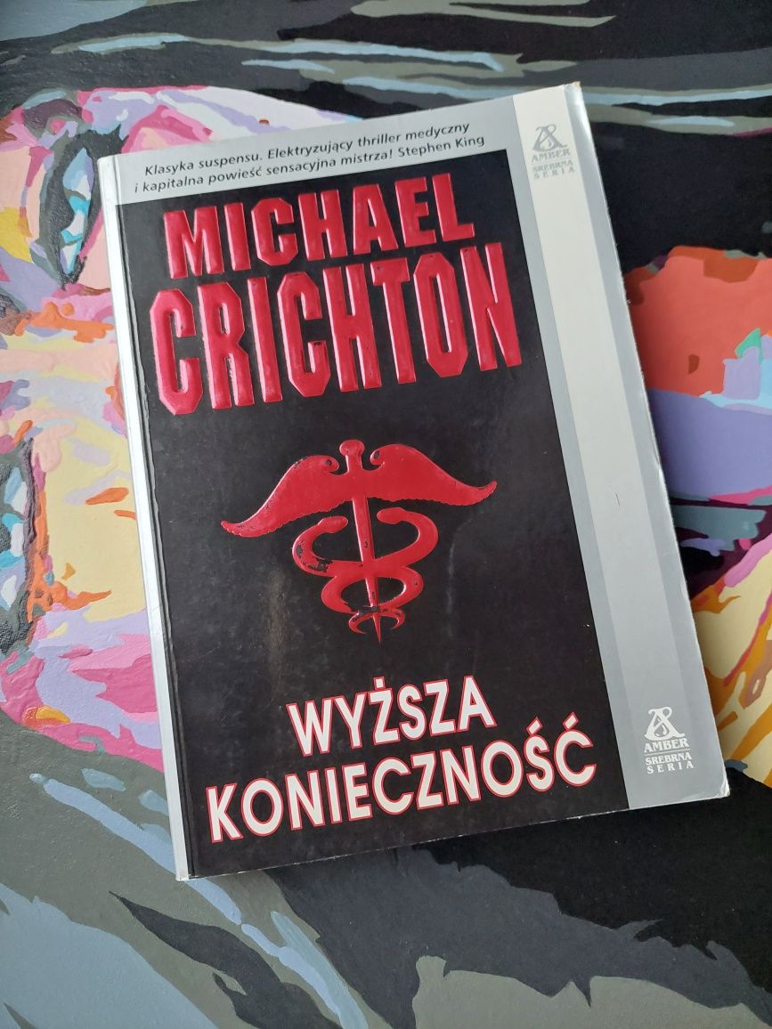 Książka Wyższa konieczność Michael Crichton